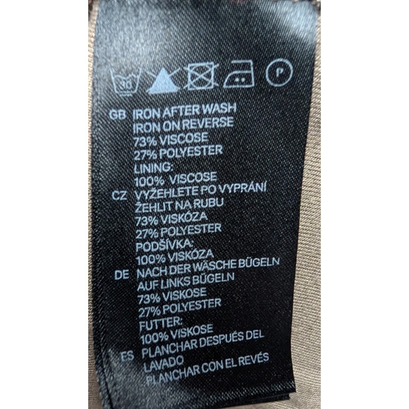 VTG Y2K H&M Black Floral Lace Whimsigoth Dark Fairy Victorian Sheer Layered Top - Picture 7 of 7